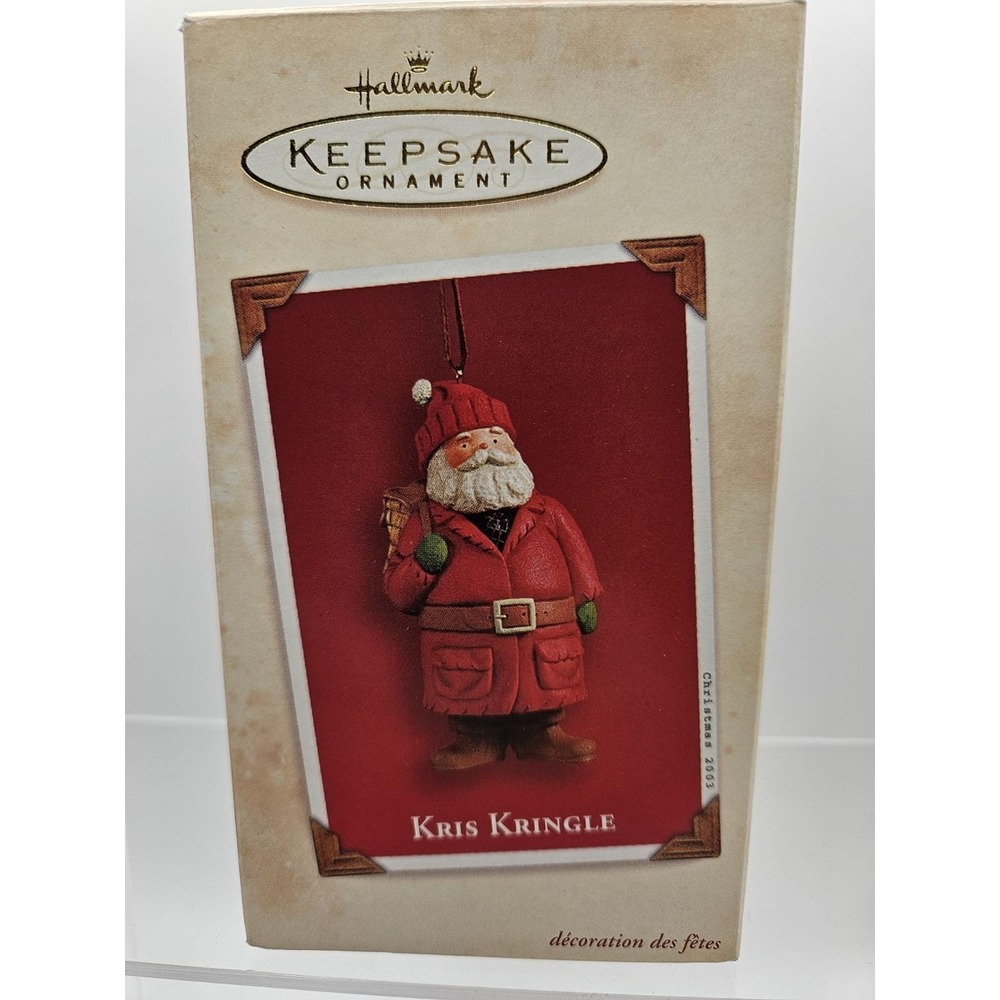 2003 Hallmark Keepsake Ornament Kris Kringle‎